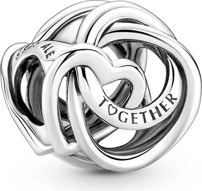 Obrázek produktu pro Pandora Charm 791507C00 Family Always Encircled Heart Stříbro 925/1000
