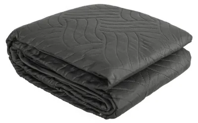 Produktbild von Elegante einfarbige Tagesdecken, Sofaüberwurf 240x220 cm aus 100% Polyester Anthrazit
