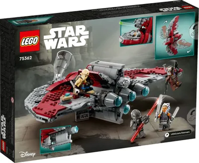 Zdjęcie produktu dla LEGO 75362 Wahadłowiec Jedi T-6 Ahsoki Tano z serii Star Wars