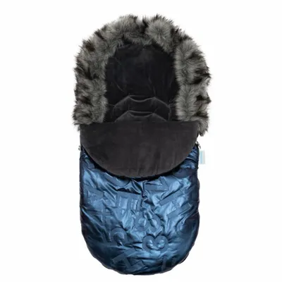 Immagine prodotto di Nuovo cappotto del bambino con pelliccia blu