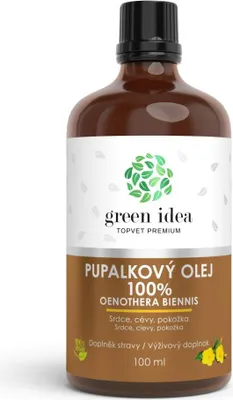 Obrázek produktu pro Olej pupalkový 100% TOPVET 100ml