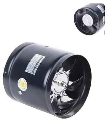 Obrázek produktu pro Axiální ventilátor, napětí 220 V, příkon 40 W, jmenovitá rychlost 2800 ot./min, průtok vzduchu 500 m³/h, rozměry 15 cm