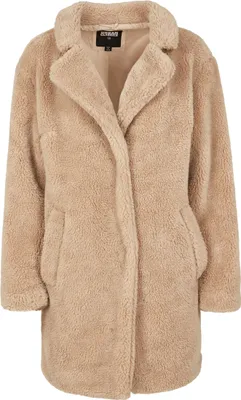 Obrázek produktu pro Urban Classics Ladies Oversized Sherpa Coat sand - XS