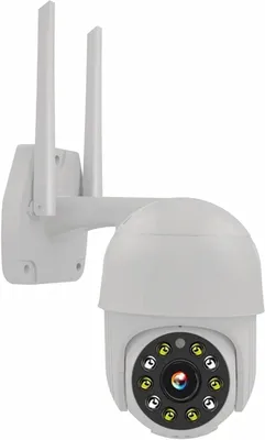 Zdjęcie produktu dla Kamera monitoringu - kamera IP Wi-Fi - ochrona domu - obrót o 360 stopni - rozdzielczość 1080p HD - biała