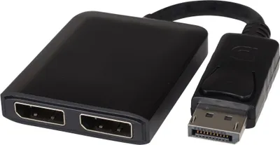 Zdjęcie produktu dla Adapter DisplayPort - 2x DisplayPort, rozszerzenie + mirroring, 4K*2K@30Hz