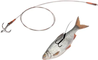 Produktbild von Quantum Mr Pike Float Rig Leader 50cm 13,6kg - Hechtvorfach, Größe:6
