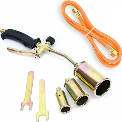 Produktbild von Gasbrenner Dachbrenner Gaslötgerät 3tlg. Regelbar Abflammgerät Brenner SN0286
