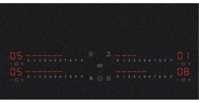 Produktbild von Electrolux EIS82453IZ, Schwarz, Integriert, 80 cm, Zonen-Induktionskochfeld, Glaskeramik, 4 Zone(n)