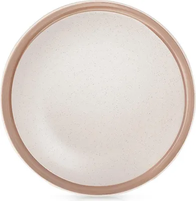 Produktbild von Kleiner Dessertteller für Kuchen, Desserts, Snacks, Beige, 20,5 cm