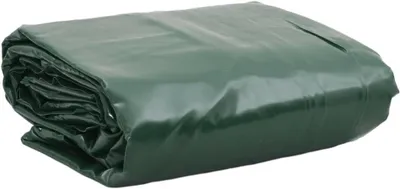 Produktbild von Schutzplane, reißfest und wasserabweisend, UV-beständig und schimmelresistent, grün, 3x5m, 650 g/m²