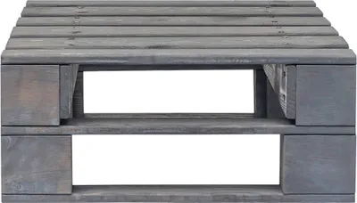 Produktbild von "im Sonderangebot" Outdoor-Ottomane Paletten Holz Grau DEMöbel 4186140
