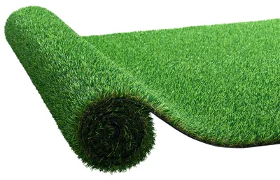 Zdjęcie produktu dla SucceBuy Sztuczna trawa 304,8 x 198,12 cm, dywanik z trawy o wysokości włosia 3,5 cm, mata z otworami drenażowymi, dywanik do przycinania na wymiar, przeznaczony na balkon, taras, do ogrodu i do wnętrz