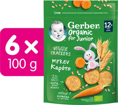 Zdjęcie produktu dla GERBERKarottencracker 6×100 g
