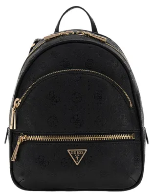 Obrázok produktu pre GUESS  Batoh z umelej kože Manhattan II Backpack  čierny s logom