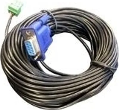 Produktbild von Vivolink VLCPARS232/15M, Schwarz, 15 m, RS-232, Männlich, Weiblich, Gold