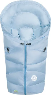 Produktbild von Odenwälder Fußsäckchen Dauni classic hellblau
