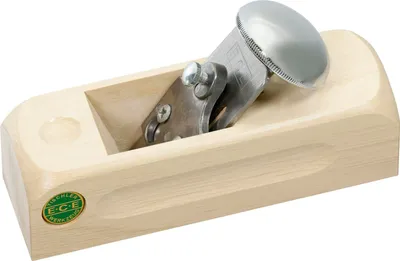 Produktbild von E.C.E. Einhandhobel (Block-Hobel), komplett aus Weißbuchenholz 649