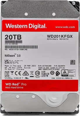 Produktbild von Festplatte HDD WD Red Pro 20 TB WD201KFGX