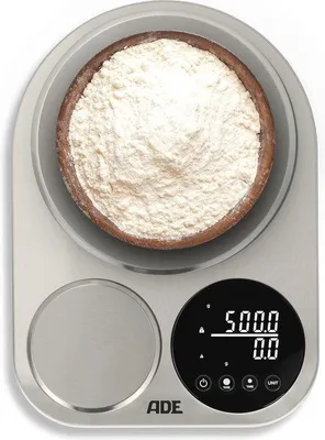 Zdjęcie produktu dla Precyzyjna cyfrowa waga kuchenna o nośności 5 kg, z dokładnością do 0,1 g