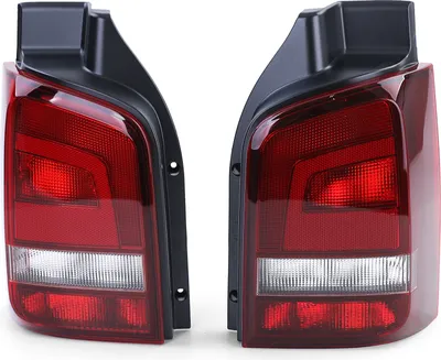 Produktbild von Rückleuchten Schwarz Smoke Paar für VW T5 Bus Transporter Multivan ab 09