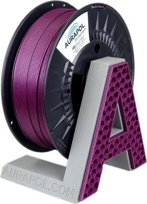 Produktbild von AURAPOL PLA 3D Filament METALLIC PURPLE 1 kg 1,75 mm