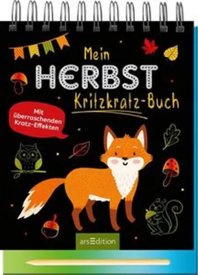 Produktbild von Mein Herbst-Kritzkratz-Buch