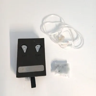 Obrázek produktu pro LINSOUL KZ ZSX 5BA+1DD hybridní in-ear hi-fi sluchátka se 6 měniči, přední deskou ze zinkové slitiny a odpojitelným 0,75 mm 2-pinovým kabelem pro audiofily (bez mikrofonu, azurová)