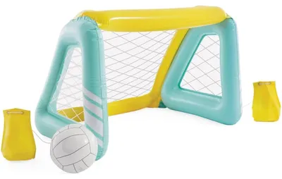 Produktbild von INTEX 58507NP - Poolgame - Fun Goals mit Tor und Ball (türkis, 140x89x81cm)