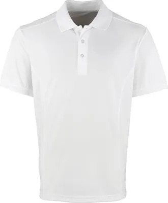 Produktbild von Premier Workwear PR615 | Herren Coolchecker Piqué Polo / ® Standard 100 - Farbe: White - Größe: 4XL