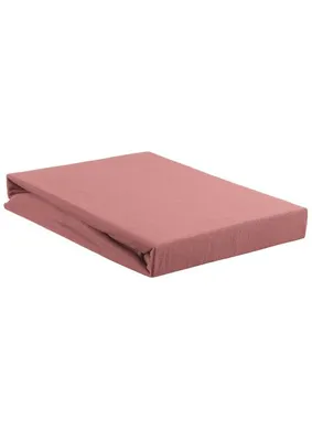Produktbild von Beddinghouse Jersey-Spannbettlaken Jersey 160 HL Farbe Pink Größe 80/90x200/220