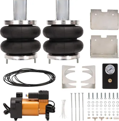 Produktbild von 2X Luftfederung Mit 12 V Kompressor Kit For Iveco Daily 35S 35L 2006-2014