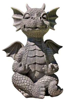 Produktbild von Drachenstatue aus Harz für Garten und Heimdekoration