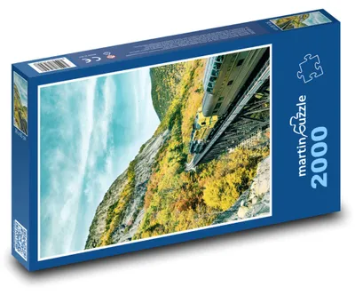 Zdjęcie produktu dla martinpuzzle - Puzzle 2000 - Pociąg - Kolej