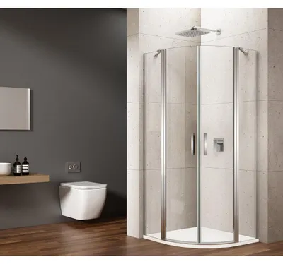 Obrázek produktu pro Čtvrtkruhový sprchový kout LORO 900x900 mm, čiré sklo