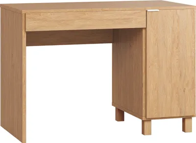 Produktbild von Schreibtisch Averias 01, Farbe: Eiche - Abmessungen: 78 x 110 x 57 cm (H x B x T)