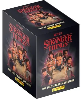 Immagine prodotto di Confezione – PANINI – Stranger Things 5 – 36 bustine – 180 adesivi