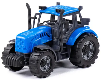 Immagine prodotto di Trattore Giocattolo per bambini Trattore progressivo Trattore blu Veicolo a volano +3J
