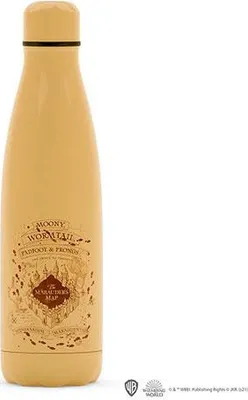 Produktbild von Cinereplicas Harry Potter Marauder´s Map Thermosflasche 500ml Golden Golden One Size