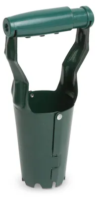 Produktbild von Blumenzwiebelpflanzer Gartengeräte – Frühlingspflanzer – Ø 68 mm – Mit Tiefenmarkierung – Metallkonstruktion – Ergonomischer, rutschfester Griff – Für Blumenzwiebeln und Setzlinge [11281]