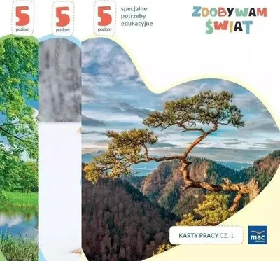 Zdjęcie produktu dla Zdobywam świat. Karty pracy cz.1-3 Poziom 5