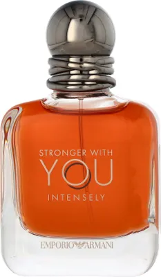 Produktbild von Emporio Armani Stronger With You Intensely, Männer, 50 ml, Nicht nachfüllbare Flasche, Rosa Pfeffer, Vanille, Bernstein