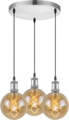Produktbild von Home Sweet Home Pendelleuchte Basic - Gebürsteter Stahl - 30x30x109cm