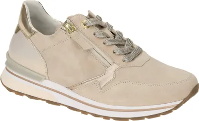 Produktbild von Gabor FLORENZ Damenschuhe - sportliche Schnür- Halbschuhe beige Freizeit NEU