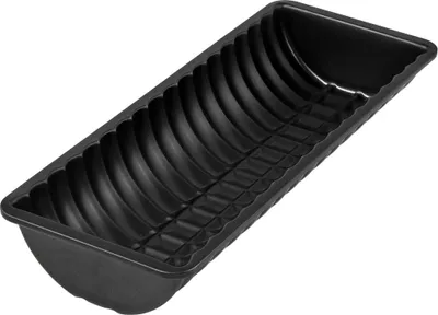 Produktbild von Dr. Oetker Rehrückenform 30 cm, Kuchenform mit Antihaftbeschichtung, hochwertige Backform für Stollen, Stollenform (Farbe: schwarz)