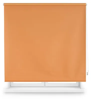 Thermo-Rollo 100x230 cm, orange, verduisternd, isolierend