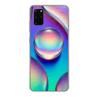Produktbild von MuchoWow® Handyhülle Schutzhülle Hülle für Samsung Galaxy S20 Plus Wasser - Regenbogen - Abstrakt Silikon Softcase Handy Hülle - Hartschale