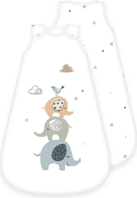 Produktbild von Herding Elephants Baby-Schlafsack Schlafsack Gr. 70x45 cm