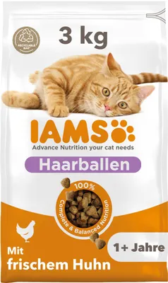 Immagine prodotto di IAMS Cat Adult Herbcontrol Pollo - Mangime per gatti adulti 3 kg