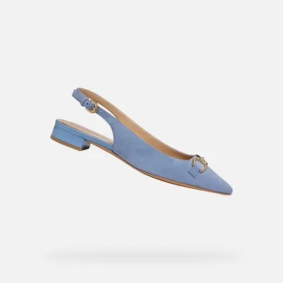 Produktbild von Geox Hellblaue Damenballerinas Giselda 15 37