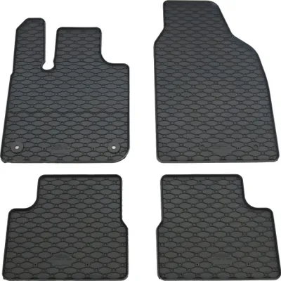 Produktbild von Rigum Gummi Fußmatten Set für Fiat 500e, Bj. 11/2020- (nur Elektro)
